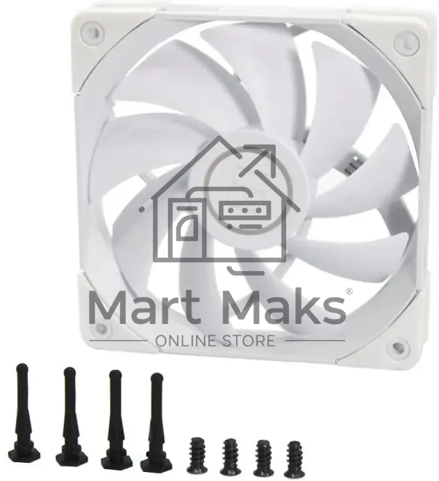 Вентилятор Thermalright TL-C12-W белый 4-pin 25.6dB 135gr Ret