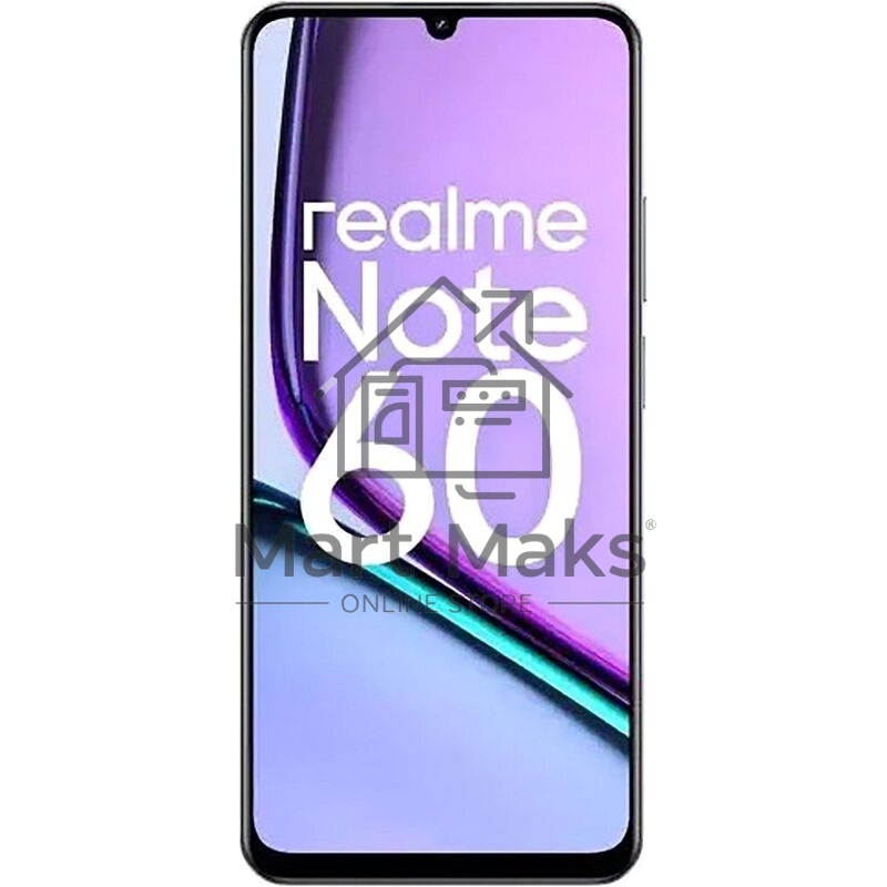 Смартфон Realme Note 60, 6/128Gb, черный