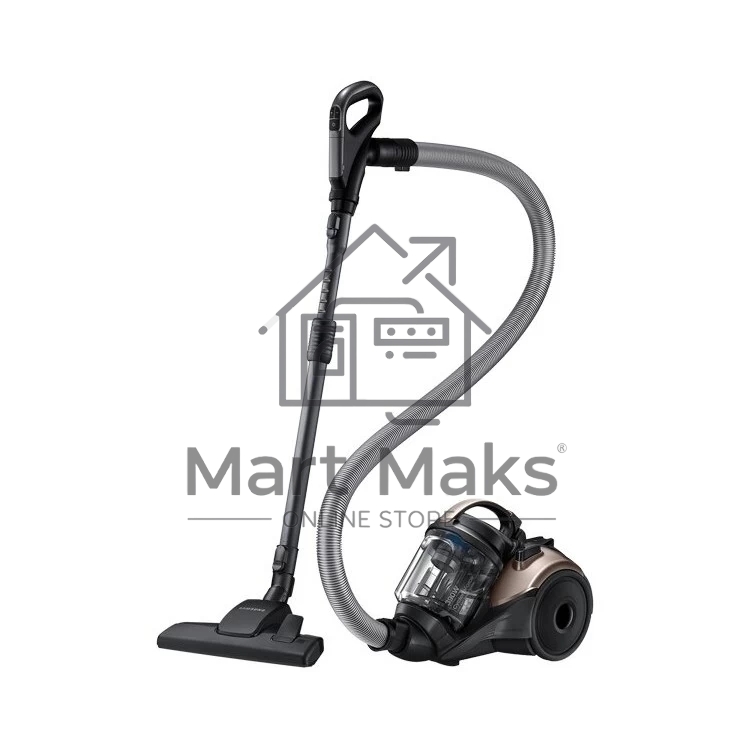 Пылесос Samsung VC15K4169HD/EV золотой/черный, 390/1500 Вт, уборка сухая, пылесборник контейнер 1.3 л