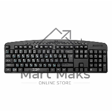 Клавиатура CBR KB-340GM проводная, USB Type-A, чёрный