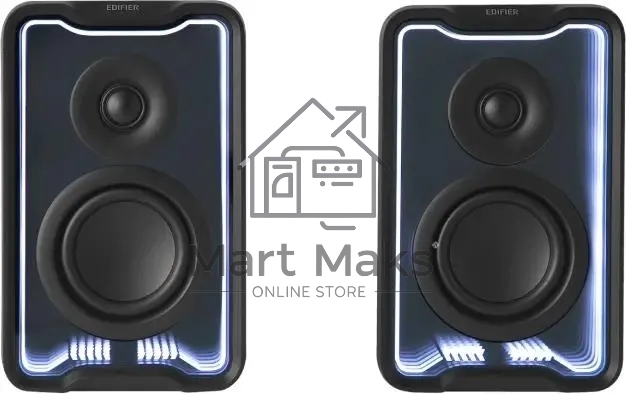 Акустическая система Edifier QR30 2.0 черный 30Вт