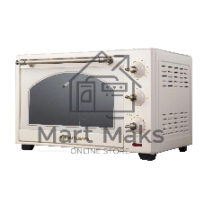 Печь электрическая Eurostek EEO-3002C (30 л, 1600 Вт, Кремовый)