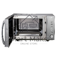 Микроволновая печь Steba MIC 2140 CERAMIC серебристый, 20 л, 800 Вт, переключатели - электронное управление