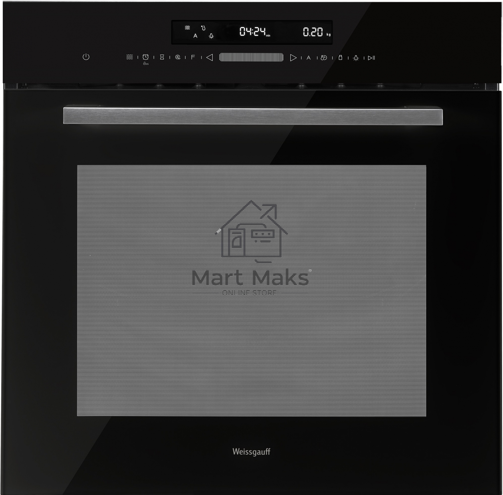 Духовой шкаф с СВЧ Weissgauff EOM 991 SB, встраиваемый