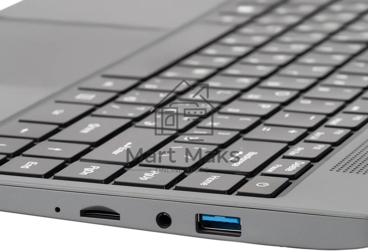 Ноутбук IRU Tactio 14RLH серый Ryzen 5 7430U 16Gb SSD512Gb AMD Radeon Graphics 14
