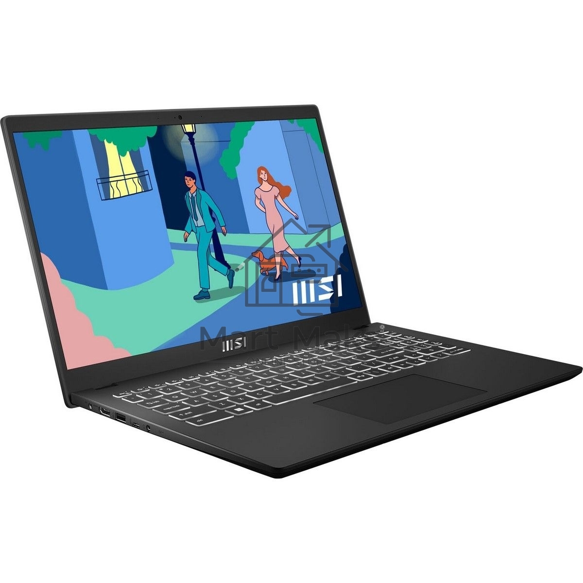 Ноутбук MSI Modern 15 B7M-472XRU AMD Ryzen 7 7730U/16Gb/SSD1Tb/15.6