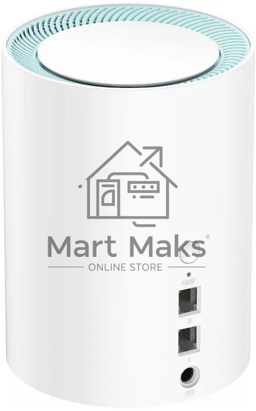 Бесшовный Mesh роутер Cudy M1300(1-Pack) AC1200 10/100/1000BASE-TX белый