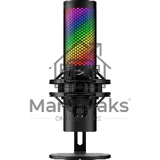 Микрофон проводной HyperX QuadCast 2 S черный
