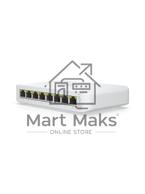 Коммутатор UBIQUITI USW-LITE-8-POE 8POE 1000M POE
