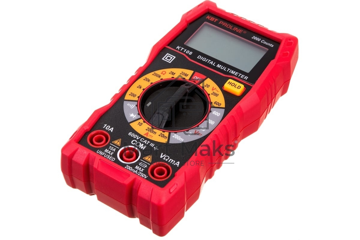 Мультиметр цифровой с True RMS KT 108 PROLINE