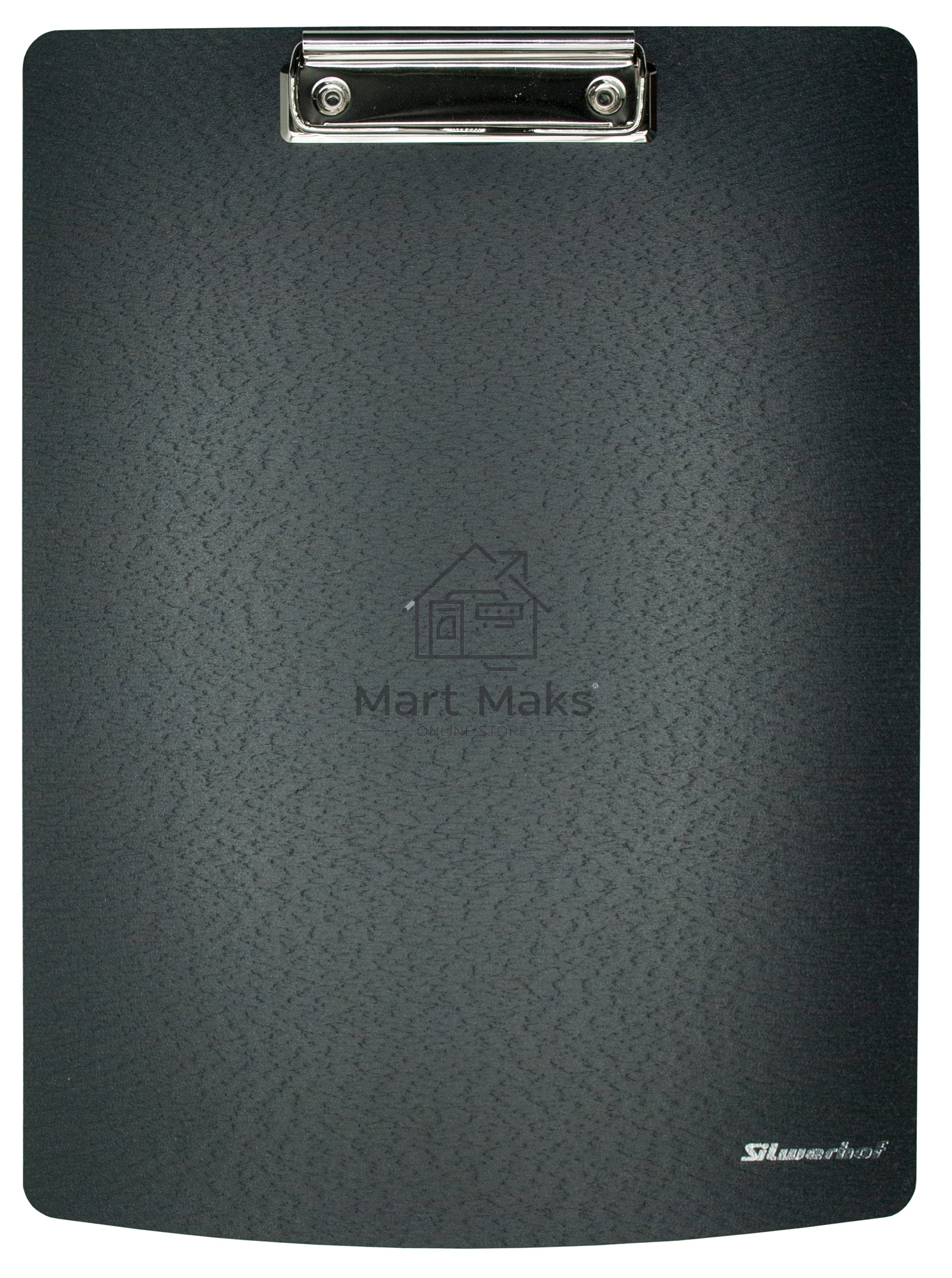 Папка-планшет Silwerhof 957019 A4 полифом 2мм, черный