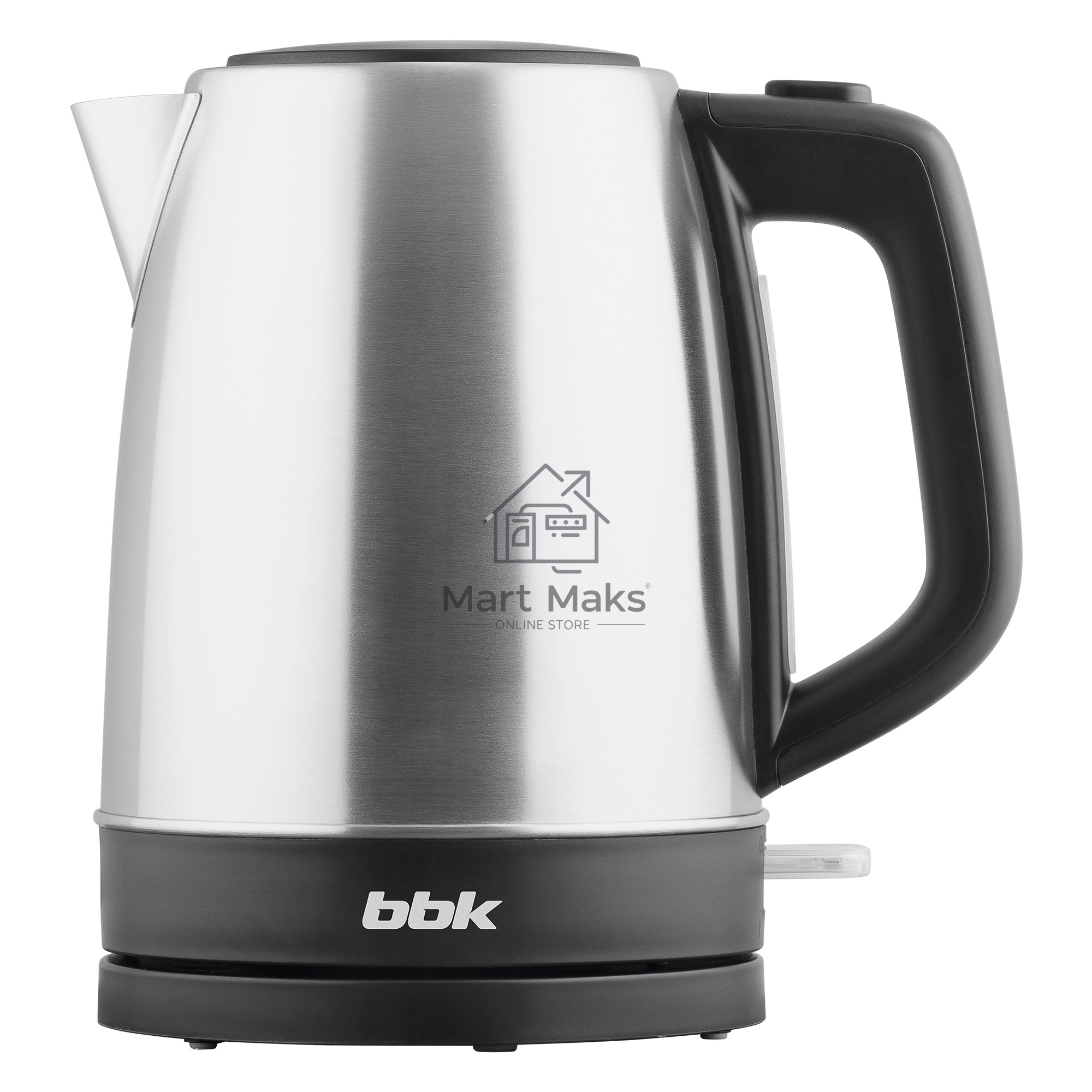 Чайник электрический BBK EK1765S черный/нержавеющая сталь, 1,7 л, 1850-2200 Вт