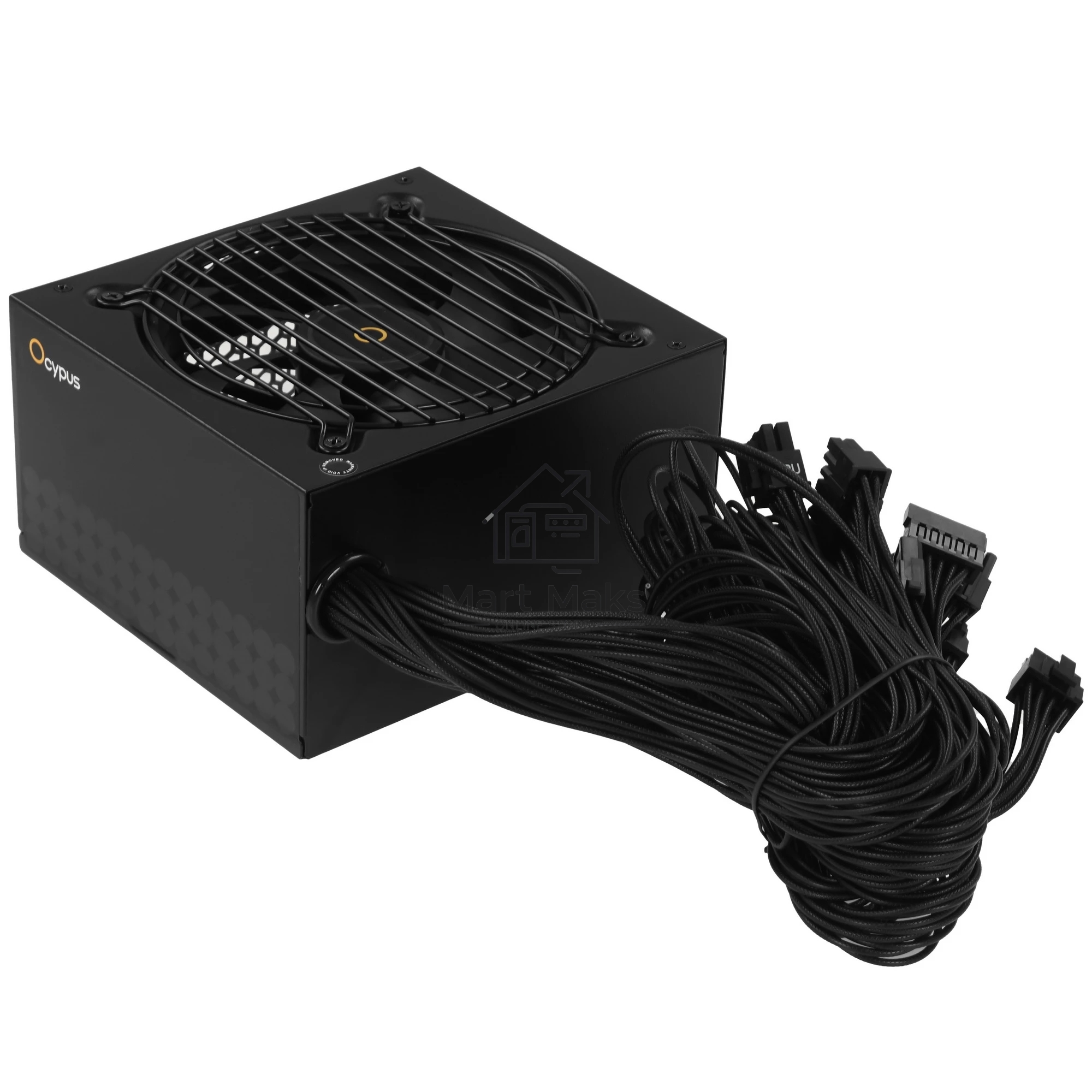 Блок питания 650W Ocypus Gamma P650 BK (ATX, 80+, APFC, 20+4 pin, 120mm fan, PCI-E 6+2Px4, 6xSATA) (Gamma-P650-W1HDBK024X-EU)