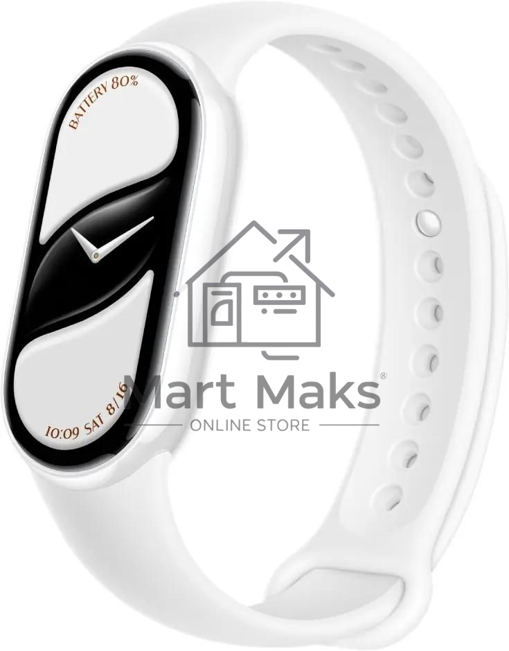Фитнес-браслет XIAOMI Smart Band 10 Ceramic Edition Pearl White (BHR07Y5GL)