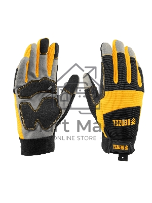 Перчатки универсальные Denzel усиленные, размер 9