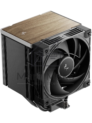 Кулер для процессора DEEPCOOL AK500 G2 LGA1851/1700/1200/115X/AM5/AM4 (9шт/кор, TDP 240W, PWM, Fan 120мм, 5 тепл. трубок, Copper Base, Wood-grain top cover, черный) RET (R-AK500G2-BKNNMN-GJD)
