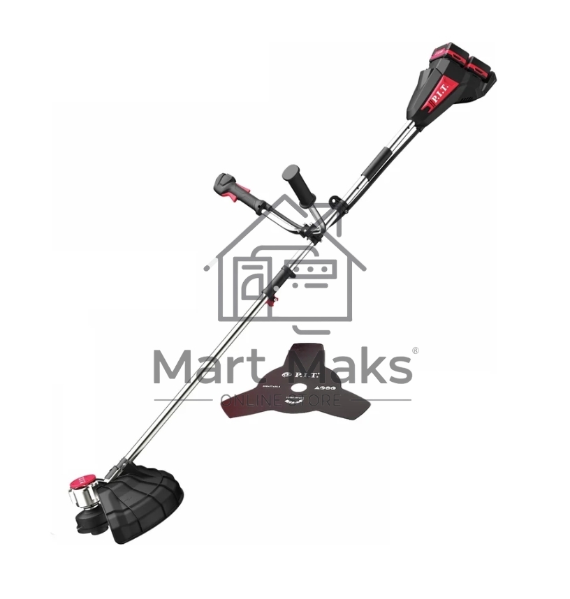 Триммер аккумуляторный P.I.T. PTR20H-380A/1, 20 В, 4 Ач