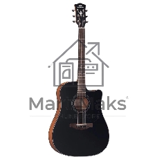 Трансакустическая гитара Kepma EDCE-K10PRO-BKM цвет черный, матовая отделка Трансакустическая гитара Kepma EDCE-K10PRO-BKM цвет черный, матовая отделка