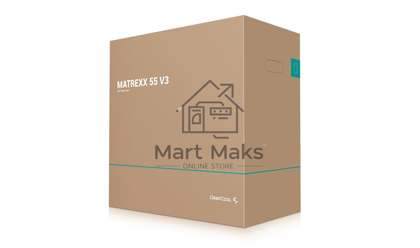 Компьютерный корпус Deepcool MATREXX 55 V3 ADD-RGB WH 3F White