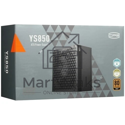 Блок питания PcCooler ATX 850W P5-YS850-G1F Gen.5 80+ gold (20+4pin) APFC 135mm fan 12xSATA Cab Manag RTL