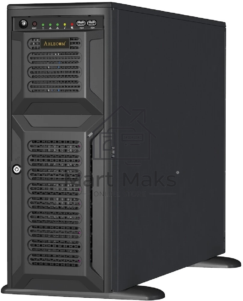 Серверный корпус 4U, ATX /E-ATX, Tower,8x3.5
