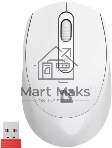 Мышь беспроводная Defender Vision MS-376 белый, 1600 dpi, радиоканал, Bluetooth, USB, кнопки - 4