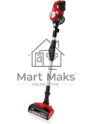 Вертикальный пылесос Bosch BCS711PET черный/красный