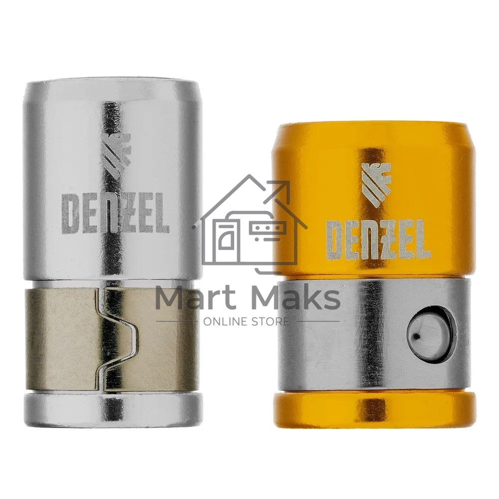 Магнитная насадка для бит Denzel 11736, для всех типов бит, 2 шт