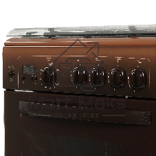 Плита газовая Gefest ПГ 6100-03 0003 коричневый, конфорок 4 шт, духовка 52 л, 60 см x 85 см x 60 см