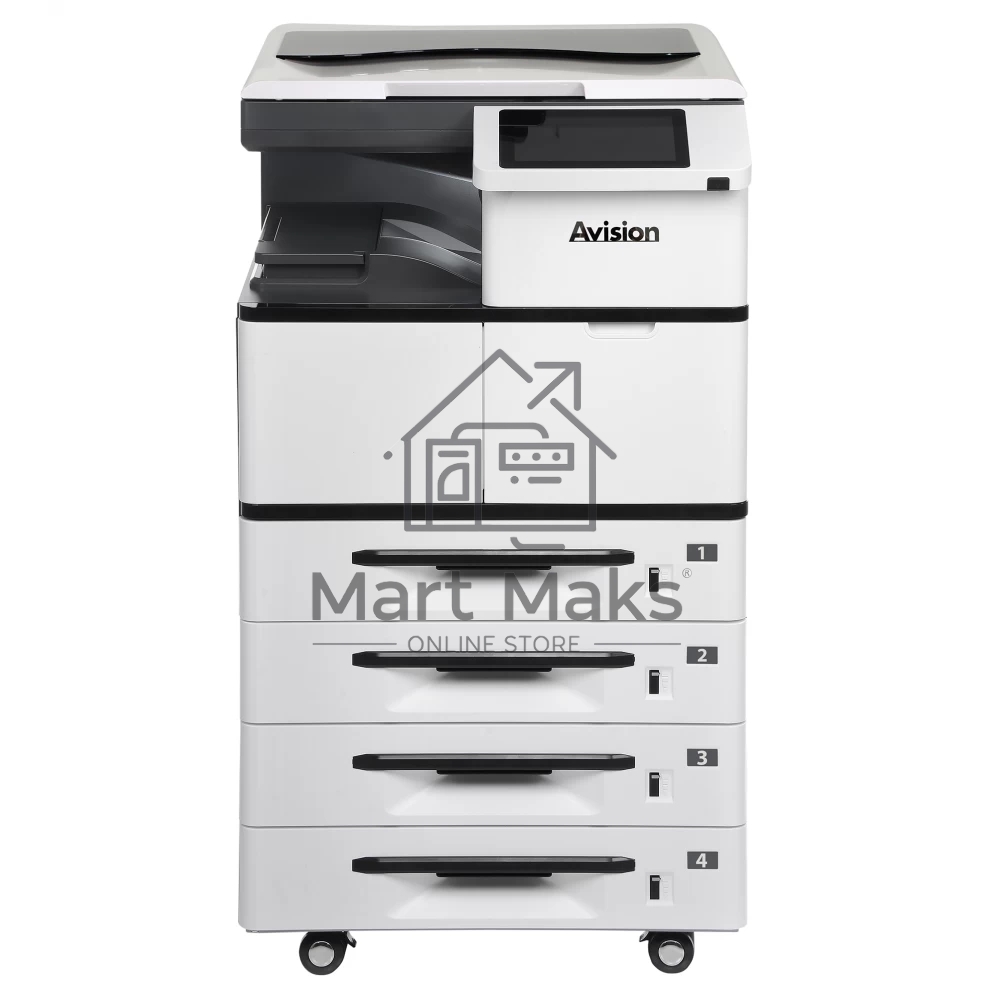 МФУ лазерный Avision AM5640i (000-0857E-0KG), А3, ч/б, печ. 40 стр/мин., скан. до 60 стр/мин., 1200x1200 dpi, USB, Ethernet.