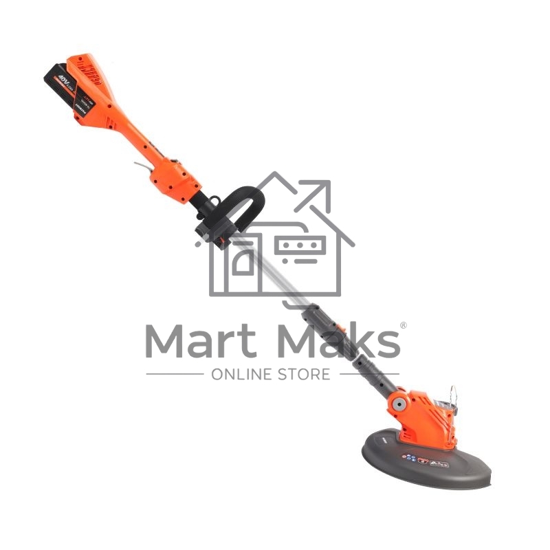 Триммер аккумуляторный PATRIOT TR4024XL, 40B платформа LCT, ширина кош. 30см, запасная леска, один АКБ (4,0А*ч) и ЗУ