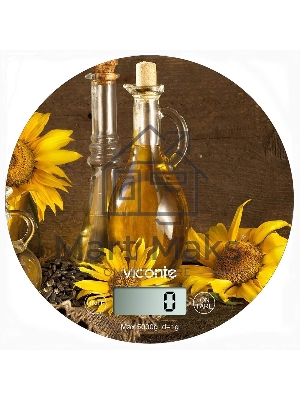 Весы кухонные Viconte VC-520-02 разноцветный