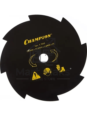 Нож для садовых триммеров Champion C5115 L=255мм