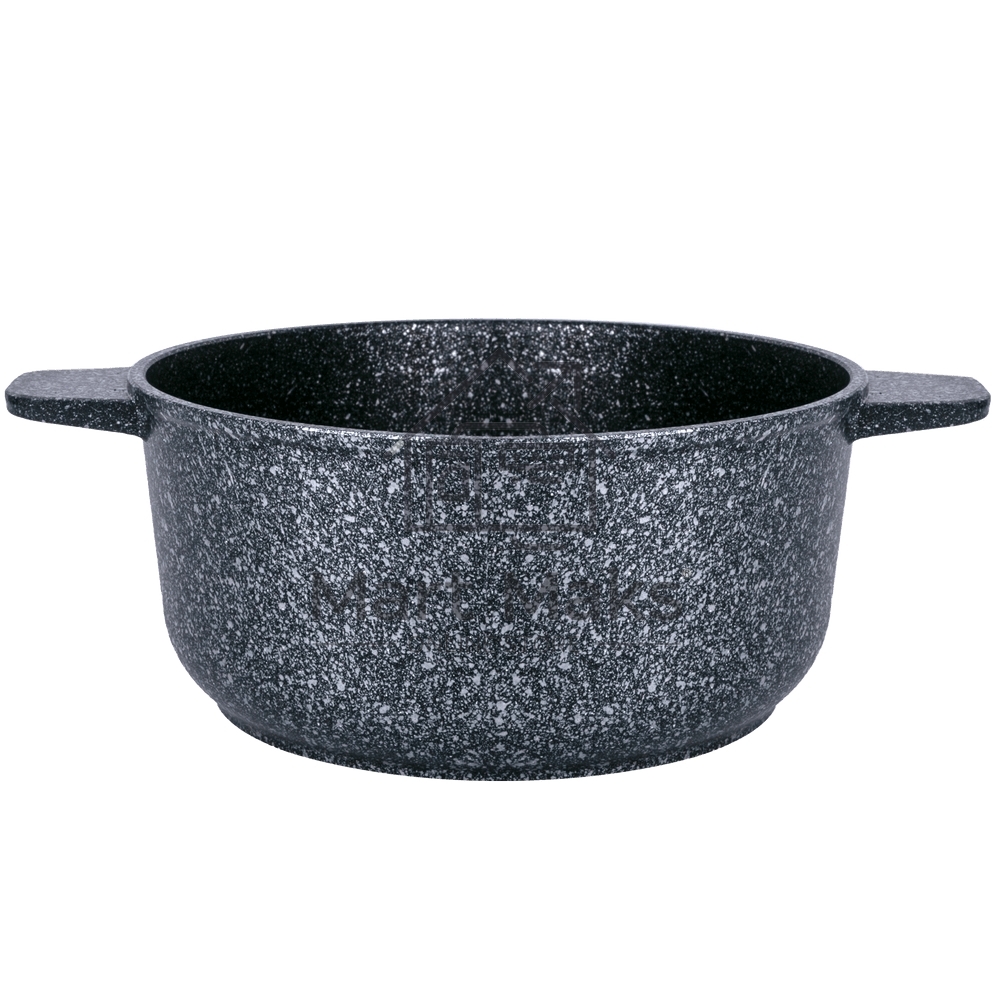 Кастрюля Maunfeld GRETA MF24GRTT01CR из литого алюминия со стеклянной крышкой, 24 см, 4 л
