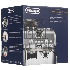 Кофеварка рожковая DeLonghi EC9255.T титан, исп. кофе - зерновой/молотый/чалды, 1.7 л, 1400 Вт, 15 Бар