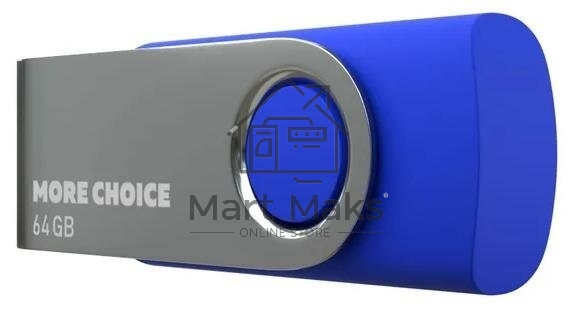 Флешка USB More Choice MF64-4 USB 64Gb 2.0 синий
