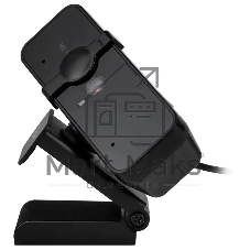 Веб-камера OKLICK OK-C21FH 1920x1080, 30 кадр/с, USB, микрофон (шумоподавление), крепление на мониторе