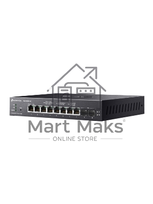 Коммутатор TP-Link SG2210XMP-M2, Smart линейки Omada с 8 портами PoE+ 2,5 Гбит/с и 2 портами SFP+