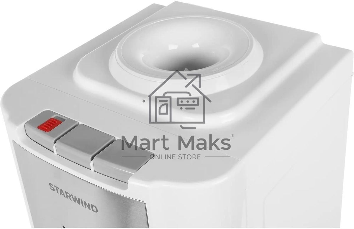 Кулер Starwind SW-1115EW напольный электронный белый
