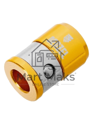 Магнитная насадка для бит Denzel 11736, для всех типов бит, 2 шт