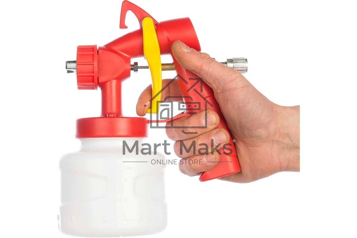Краскопульт электрический FUBAG 100173 easypaint s500/1.8 230-270мл/мин 0.2 бар бачок 0.5л 1.8мм