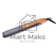 Выпрямитель для волос Polaris PHSS 2098TTi Tourmaline PROF черный/розовое золото, 22 мм, 220 °C, 5 режимов