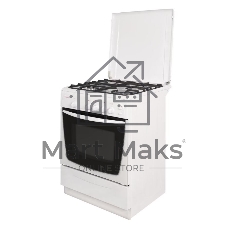 Плита газовая Gefest CG 60МC6 белый, конфорок 4 шт, духовка 63 л, 60 см x 85 см x 60 см