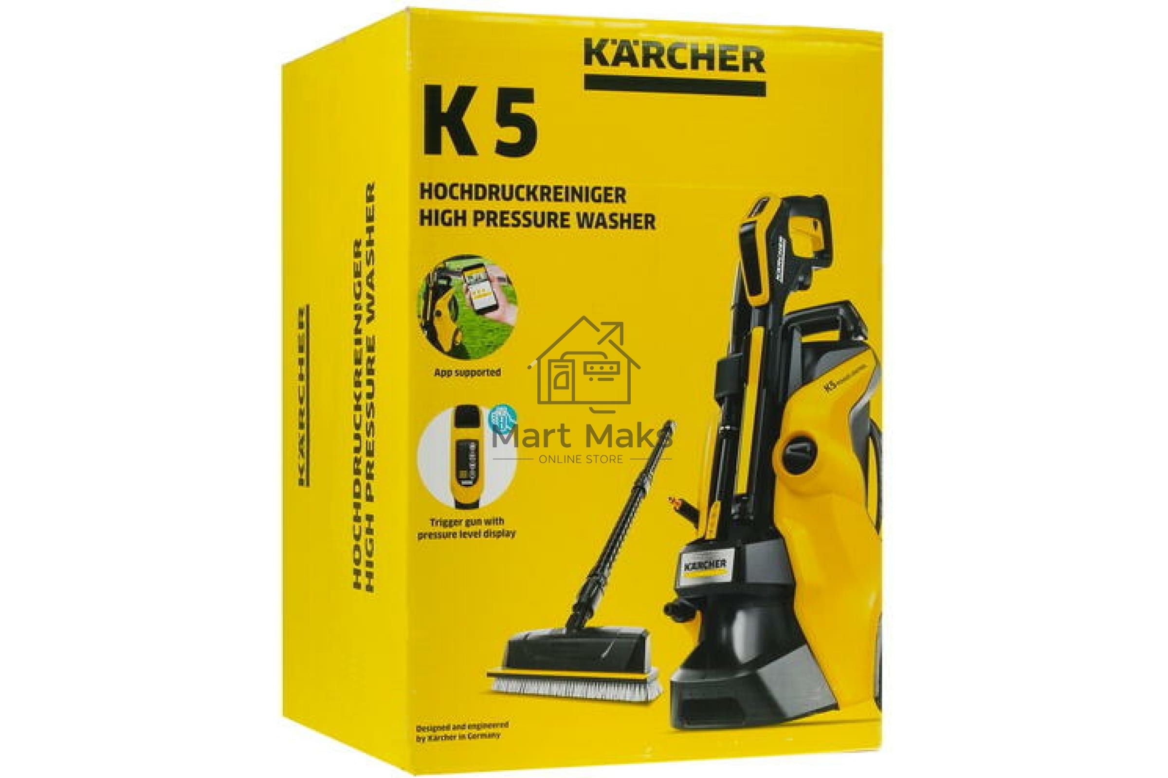 Минимойка Karcher K 5 Power Control *EU 2100Вт (1.324-550.0)