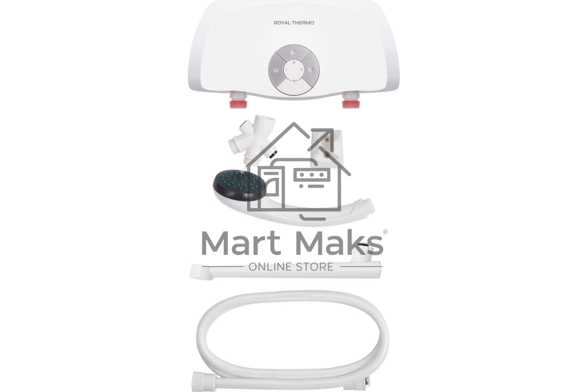Водонагреватель проточный Royal Thermo SmartFix TS (5,5 kW) - кран+душ