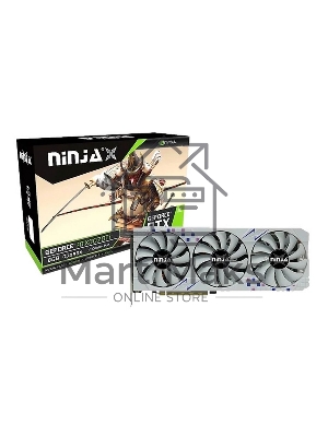 Видеокарта Ninja (Sinotex) RTX 3070Ti 8GB GDDR6X 256BIT 3xDP HDMI 3FAN RTL