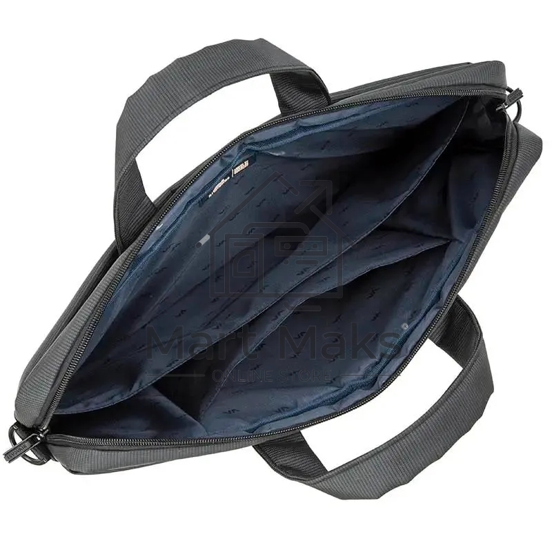 Сумка для ноутбука 15,6” Riva Case 8731 серый, полиэстер