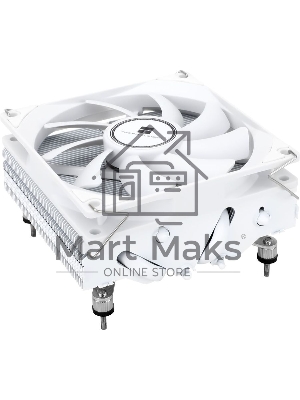 Устройство охлаждения(кулер) Thermalright AXP-90 X47 White Soc-AM5/AM4/1200/1700/1851 белый 4-pin 22.4dB Al+Cu 310gr Ret (AXP-90-X47-WH)