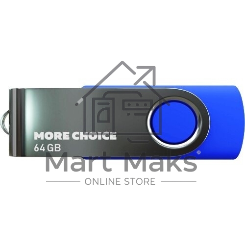 Флешка USB More Choice MF64-4 USB 64Gb 2.0 синий