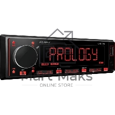 Автомагнитола Prology CMX-260, 1 DIN, Bluetooth, USB Type-A, AUX, пульт ДУ